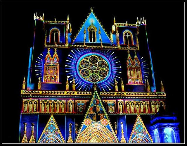 Fêtes des Lumières Lyon  - 2008 (1)